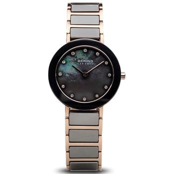 Ceramic Rustfri stål Batteridrevet quartz Dame ur fra Bering, 11429-769